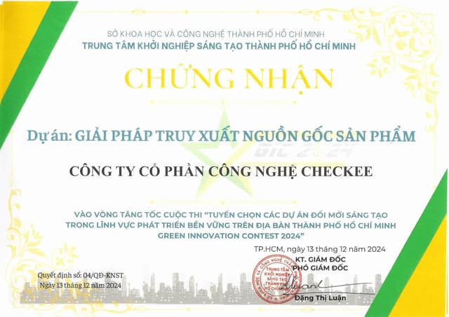 Giải pháp truy xuất nguồn gốc