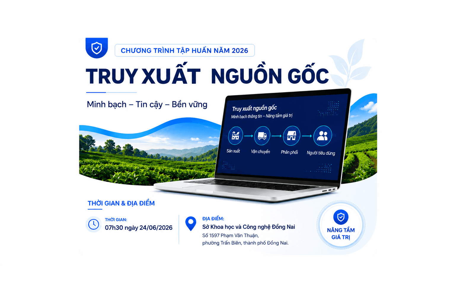 CHƯƠNG TRÌNH TẬP HUẤN NĂM 2026 TẠI ĐỒNG NAI