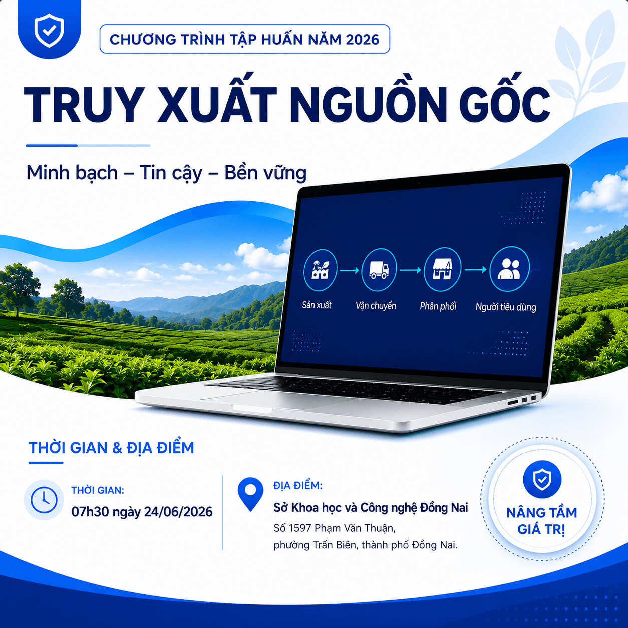 CHƯƠNG TRÌNH TẬP HUẤN NĂM 2026 TẠI ĐỒNG NAI