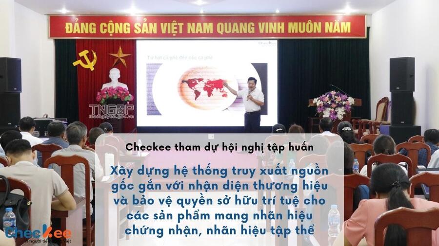 checkee tham gia buoi tap huan o thai nguyen